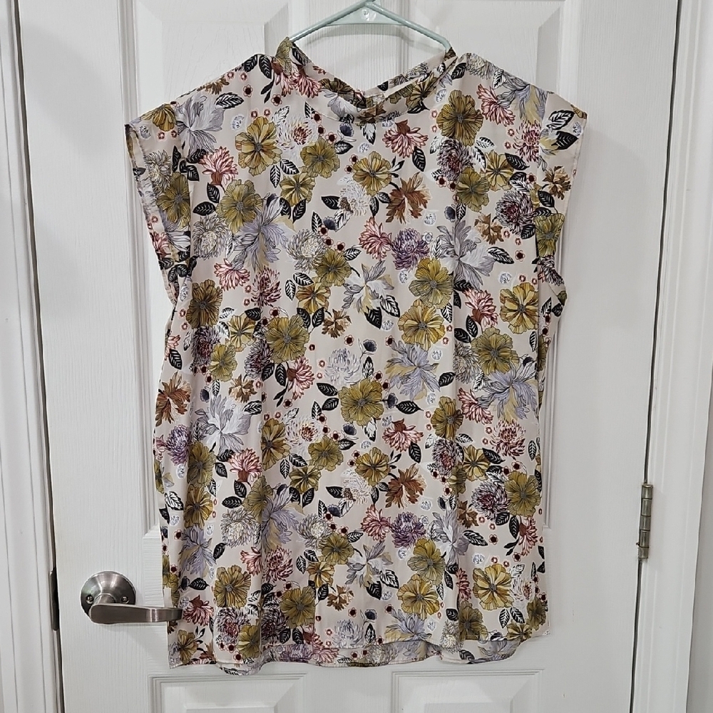 Floral Print Women's Top